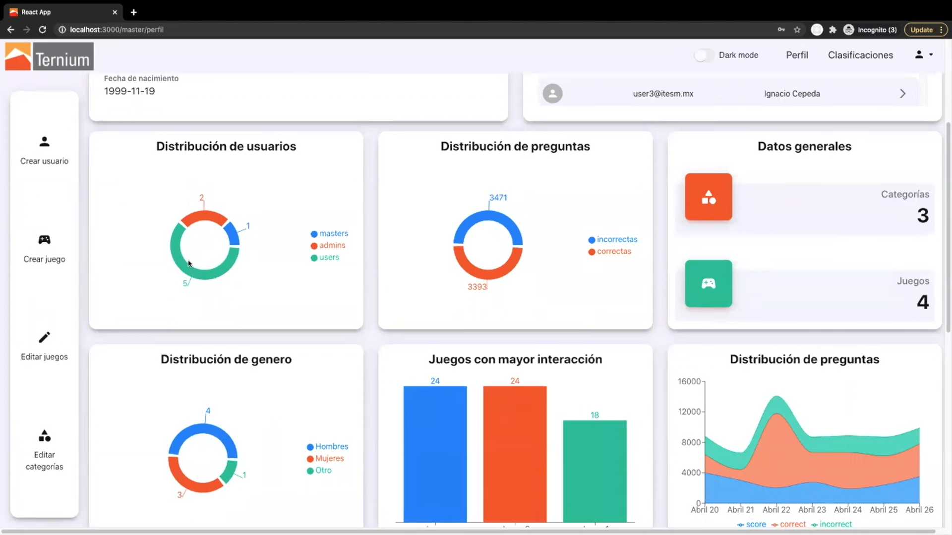 TerniumRUN - Training Platform for Ternium | Luis Cano Irigoyen